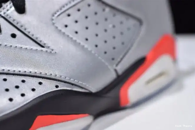 Kicktheory JSP Jordan Reflective 6 Air Infrared CI4072-001 3M 0529